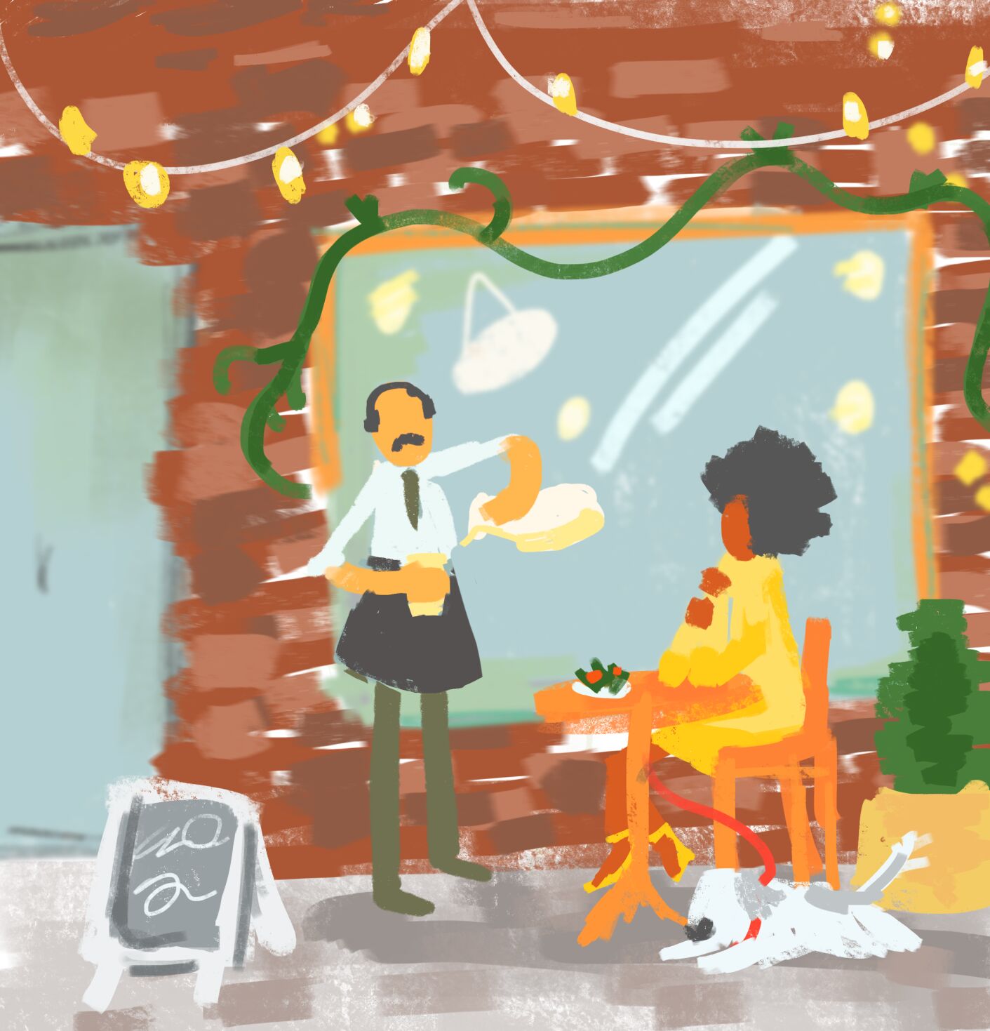 Reopening Column Illustration